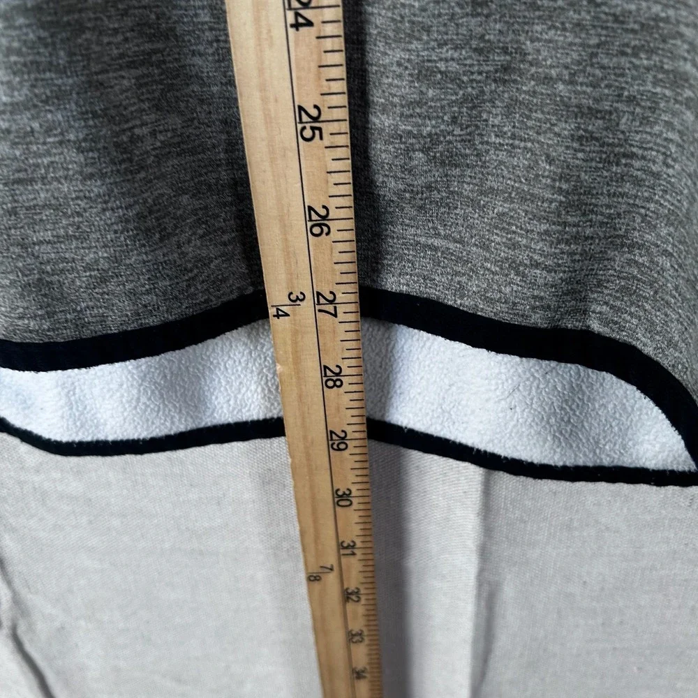 Nike Dri-FIT Mens XL Gray Heather Quarter Zip Pullover Fleece Training‎ Sweater